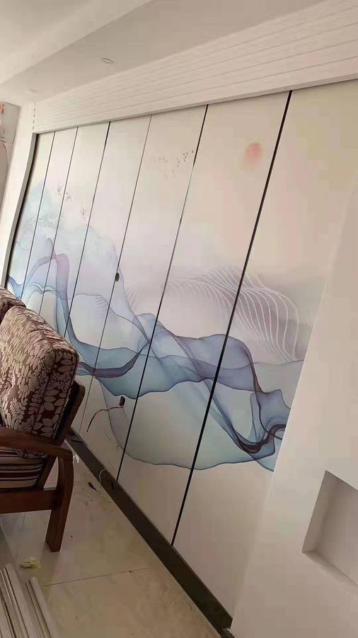 抽象山水壁画硬包 - 高端定制软硬包壁画图库大全